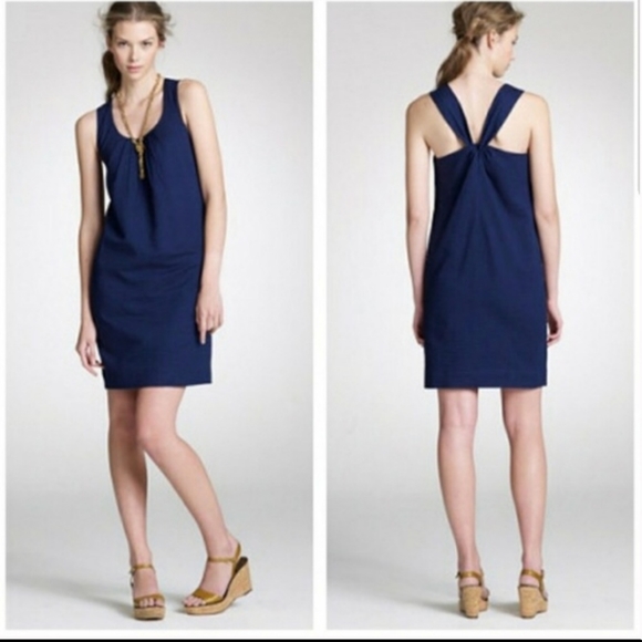 J. Crew Embossed Playa Dress 0 New Pale Surplus Gray Cotton - Picture 10 of 10